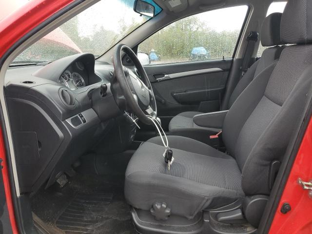 KL1TD5DE4BB149546 - 2011 CHEVROLET AVEO LS Rouge photo 7