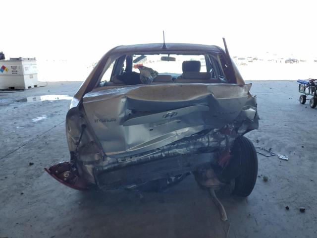 KMHCN46C56U031622 - 2006 HYUNDAI ACCENT GLS SILVER photo 6