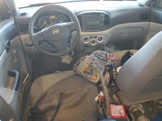 KMHCN46C56U031622 - 2006 HYUNDAI ACCENT GLS SILVER photo 8