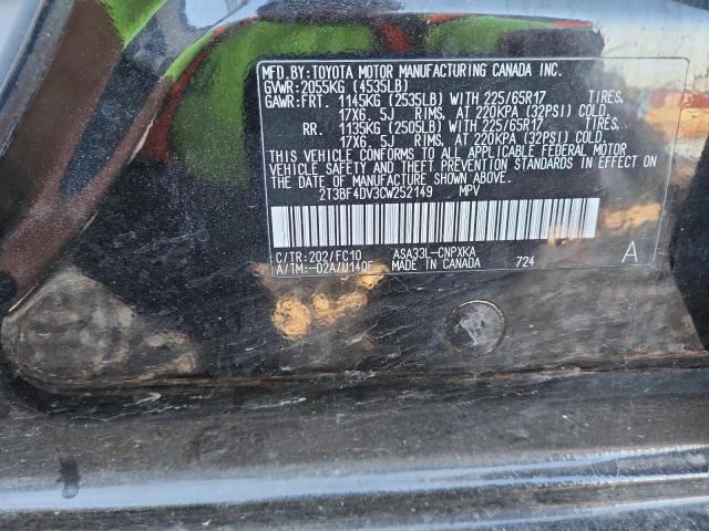 2T3BF4DV3CW252149 - 2012 TOYOTA RAV4 黑色 照片 13