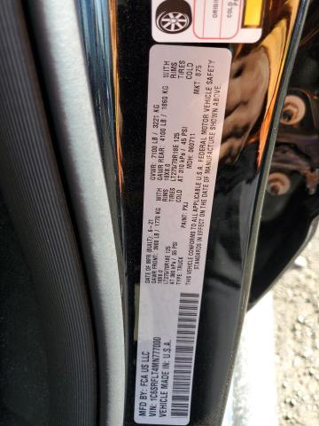 1C6SRFLT4MN777000 - 2021 RAM 1500 REBEL BLACK photo 12