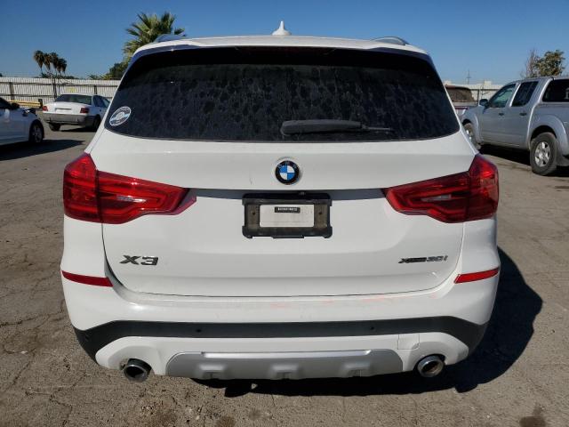 5UXTR9C50KLR09046 - 2019 BMW X3 XDRIVE30I WHITE photo 6