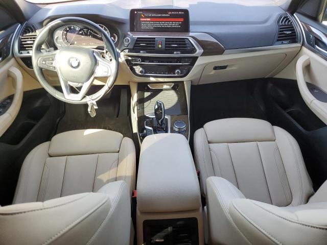 5UXTR9C50KLR09046 - 2019 BMW X3 XDRIVE30I WHITE photo 8