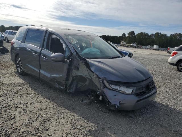 5FNRL6H69SB055805 - 2025 HONDA ODYSSEY EXL GRAY photo 4