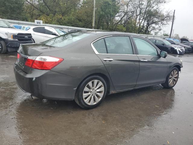 1HGCR2F89DA038761 - 2013 HONDA ACCORD EXL GRAY photo 3
