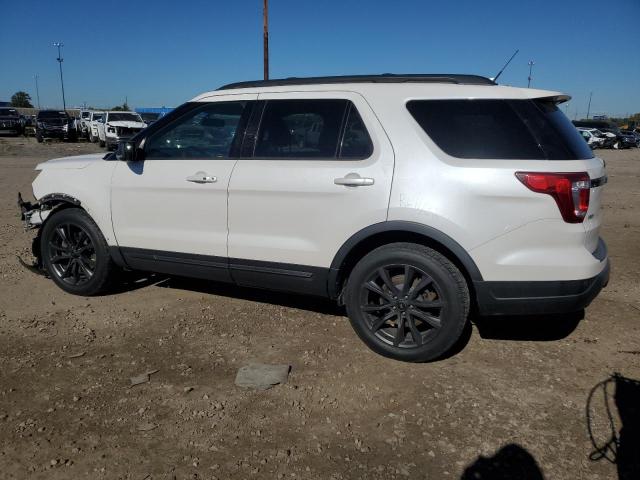 1FM5K8D84JGB54276 - 2018 FORD EXPLORER XLT Biały zdjęcie 2