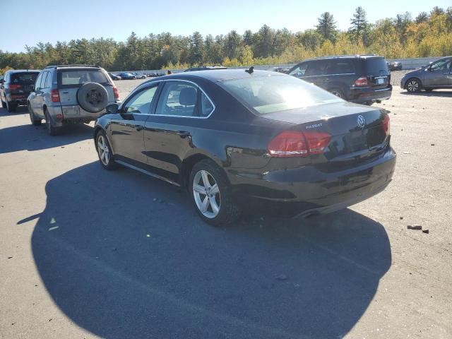 1VWBP7A31CC075778 - 2012 VOLKSWAGEN PASSAT SE BLACK photo 2