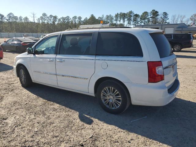 2C4RC1CG8ER231626 - 2014 CHRYSLER TOWN & COU TOURING L WHITE photo 2