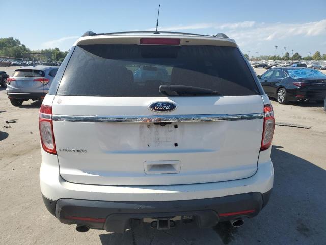 1FMHK7F80BGA79338 - 2011 FORD EXPLORER LIMITED WHITE photo 6
