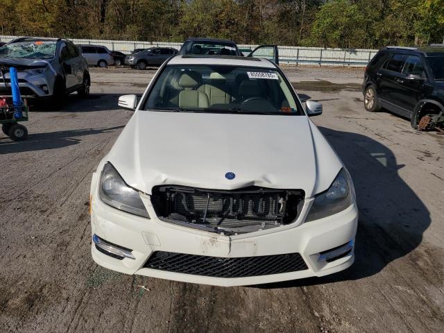 WDDGF8BB7CR191853 - 2012 MERCEDES-BENZ C 300 4MATIC WHITE photo 5