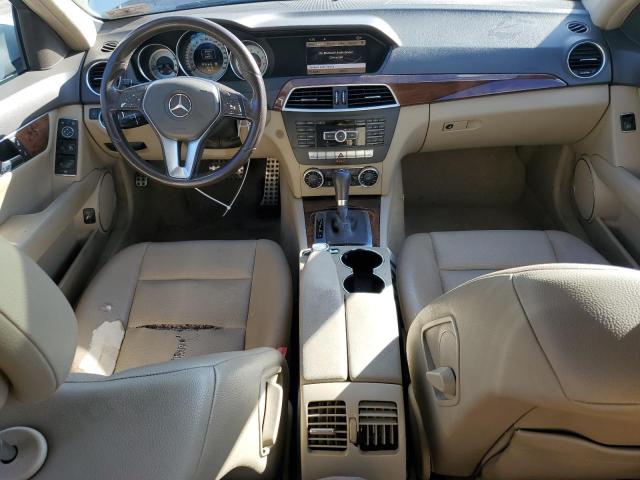 WDDGF8BB7CR191853 - 2012 MERCEDES-BENZ C 300 4MATIC WHITE photo 8