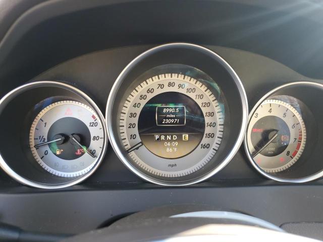 WDDGF8BB7CR191853 - 2012 MERCEDES-BENZ C 300 4MATIC WHITE photo 9