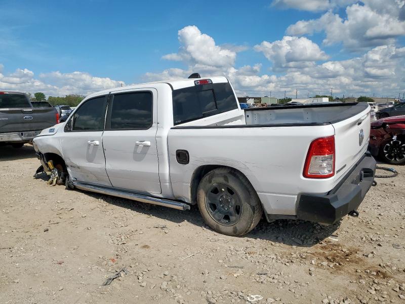 1C6SRFFT0MN807203 - 2021 RAM 1500 BIG HORN/LONE STAR WHITE photo 2