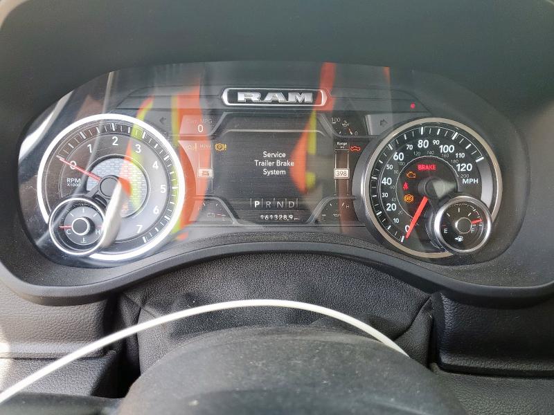 1C6SRFFT0MN807203 - 2021 RAM 1500 BIG HORN/LONE STAR WHITE photo 9