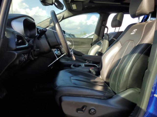 2C4RC1EG2KR570214 - 2019 CHRYSLER PACIFICA TOURING L PLUS BLUE photo 7