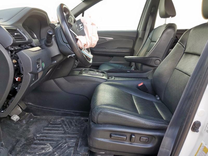 5FNYF7H50LB004226 - 2020 HONDA PASSPORT EXL Weiß Foto 7