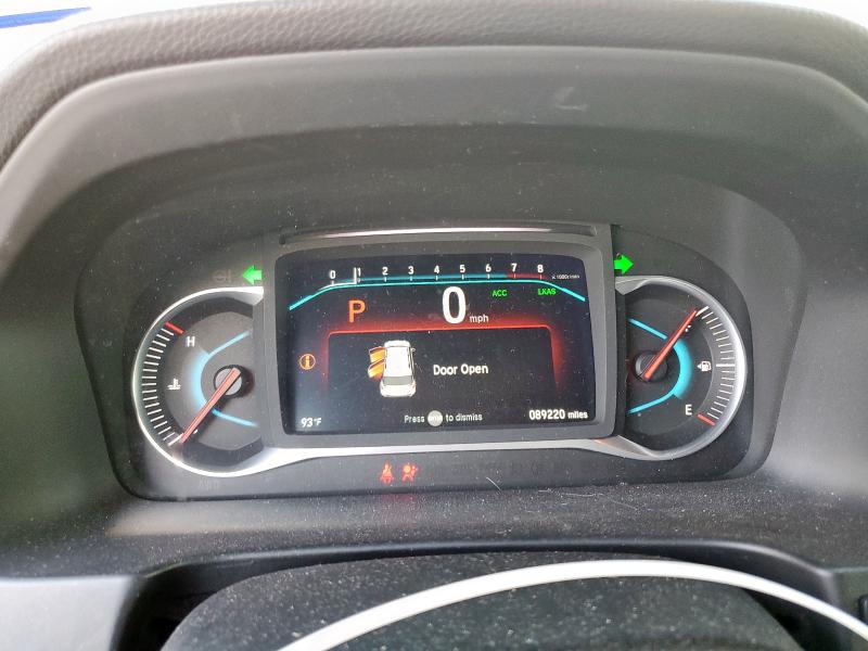 5FNYF7H50LB004226 - 2020 HONDA PASSPORT EXL Weiß Foto 9