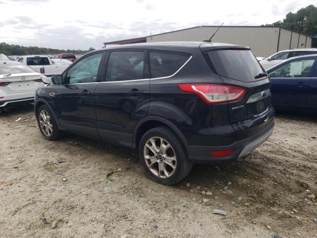 1FMCU0HX8DUD68214 - 2013 FORD ESCAPE SEL BLACK photo 2