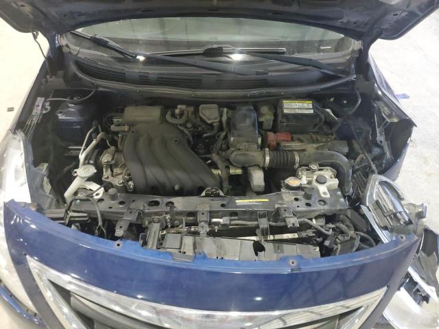 3N1CN7APXKL804222 - 2019 NISSAN VERSA S BLUE photo 11