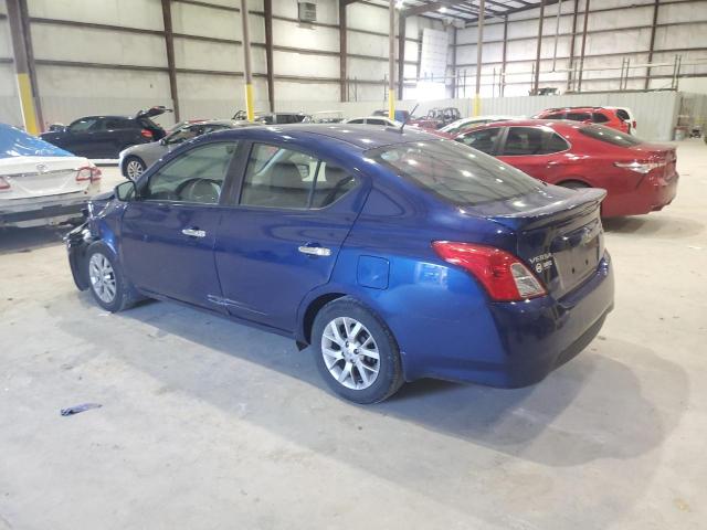 3N1CN7APXKL804222 - 2019 NISSAN VERSA S BLUE photo 2