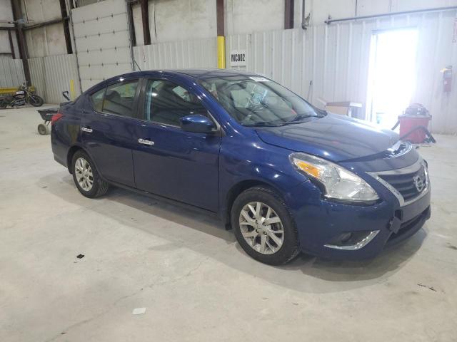 3N1CN7APXKL804222 - 2019 NISSAN VERSA S BLUE photo 4