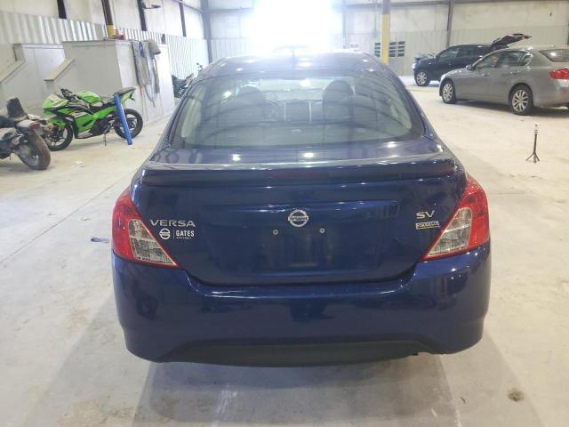 3N1CN7APXKL804222 - 2019 NISSAN VERSA S BLUE photo 6