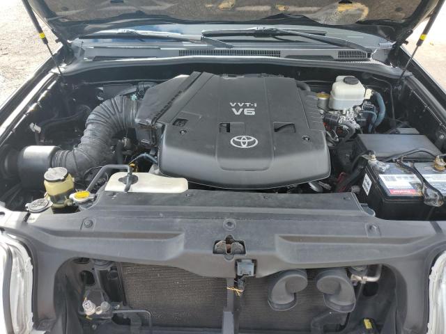 JTEZU14R768042634 - 2006 TOYOTA 4RUNNER SR5 BLACK photo 11