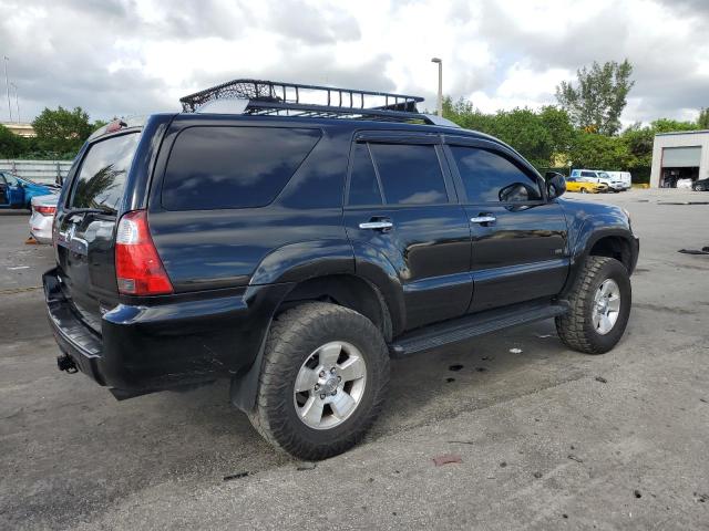 JTEZU14R768042634 - 2006 TOYOTA 4RUNNER SR5 BLACK photo 3