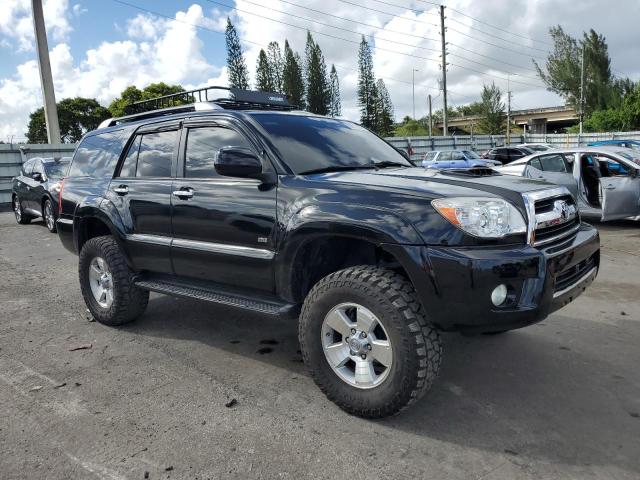 JTEZU14R768042634 - 2006 TOYOTA 4RUNNER SR5 BLACK photo 4