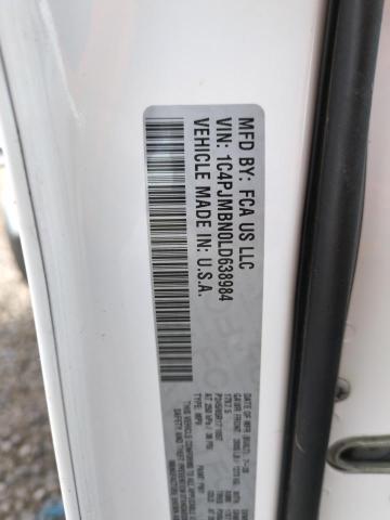 1C4PJMBN0LD638984 - 2020 JEEP CHEROKEE TRAILHAWK WHITE photo 13