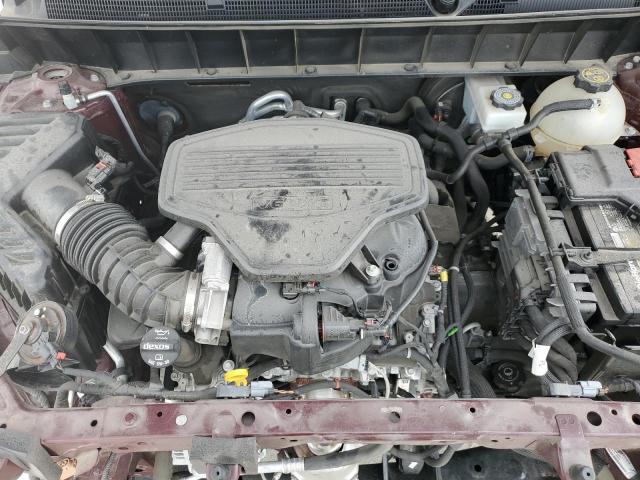 1GKKNULS0KZ132418 - 2019 GMC ACADIA SLT-1 Granate foto 12