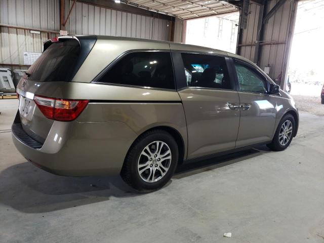 5FNRL5H63CB074829 - 2012 HONDA ODYSSEY EXL Алтын фото 3