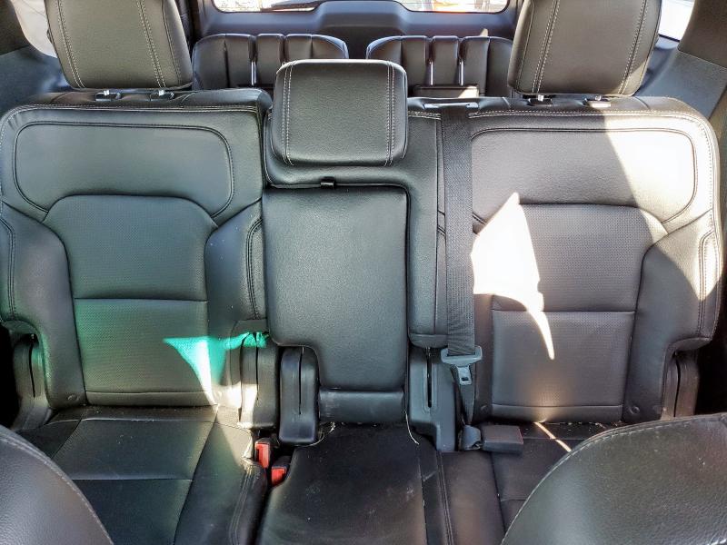 1FM5K7F84HGB81088 - 2017 FORD EXPLORER LIMITED CHARCOAL photo 10