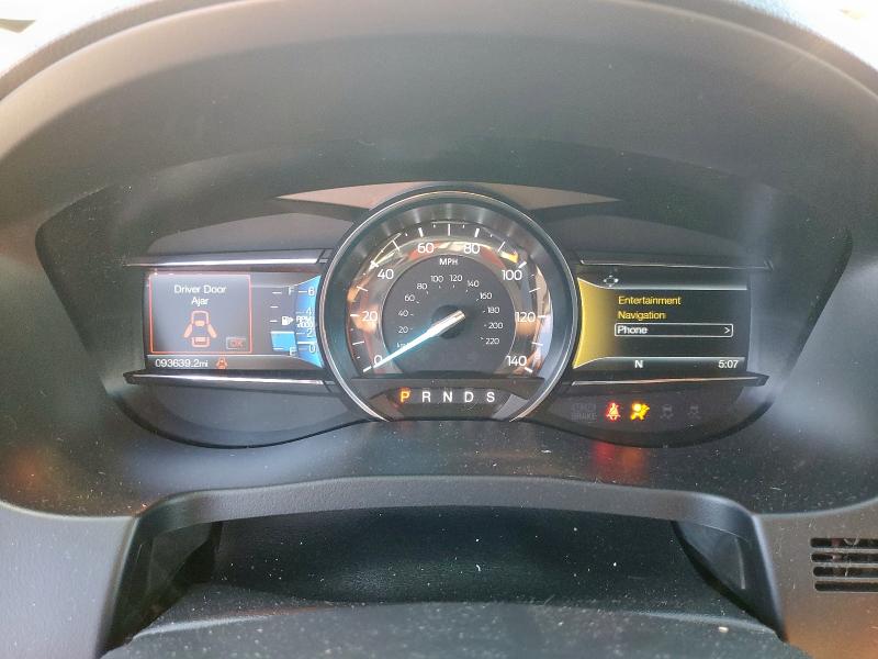 1FM5K7F84HGB81088 - 2017 FORD EXPLORER LIMITED CHARCOAL photo 9