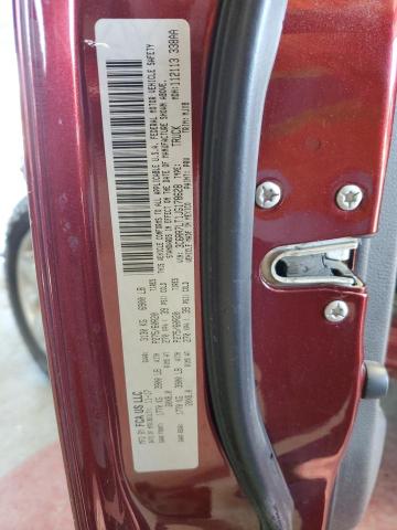 3C6RR7LT1JG178628 - 2018 RAM 1500 SLT BURGUNDY photo 14