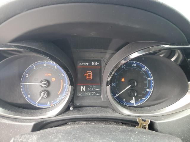 2T1BURHE2GC540807 - 2016 TOYOTA COROLLA L BLUE photo 9