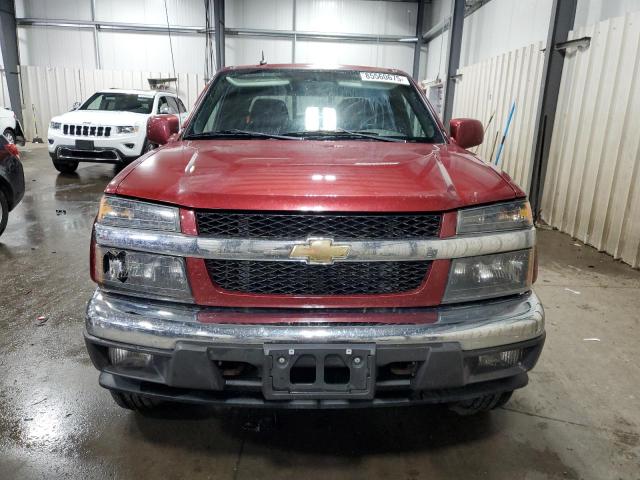 1GCHTDFE8B8112795 - 2011 CHEVROLET COLORADO LT BURGUNDY photo 5