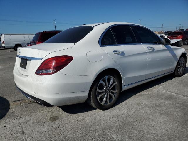55SWF4JB6JU263143 - 2018 MERCEDES-BENZ C 300 WHITE photo 3