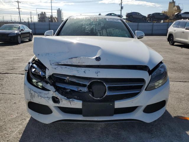 55SWF4JB6JU263143 - 2018 MERCEDES-BENZ C 300 WHITE photo 5