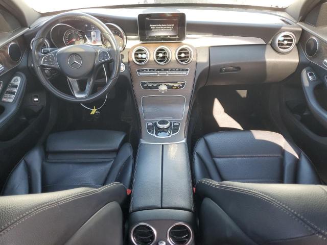 55SWF4JB6JU263143 - 2018 MERCEDES-BENZ C 300 WHITE photo 8