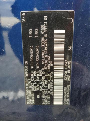 JTLZE4FE5FJ073794 - 2015 TOYOTA SCION XB BLUE photo 12