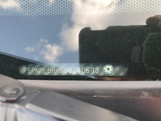 5FNRL5H96DB040573 - 2013 HONDA ODYSSEY TOURING 黑色 照片 13