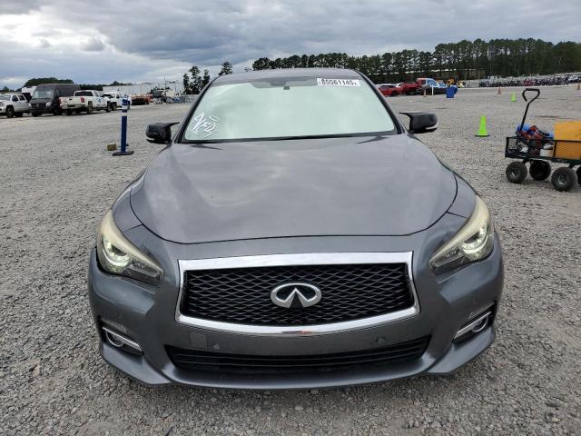JN1BV7AP4FM337841 - 2015 INFINITI Q50 BASE ნაცრისფერი ფოტო 5