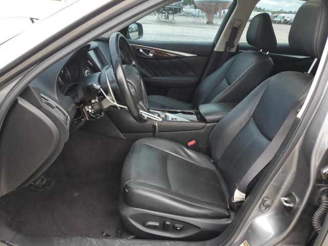 JN1BV7AP4FM337841 - 2015 INFINITI Q50 BASE ნაცრისფერი ფოტო 7