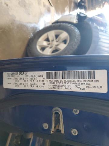 1C6RR7FG6ES332103 - 2014 RAM 1500 ST BLUE photo 12
