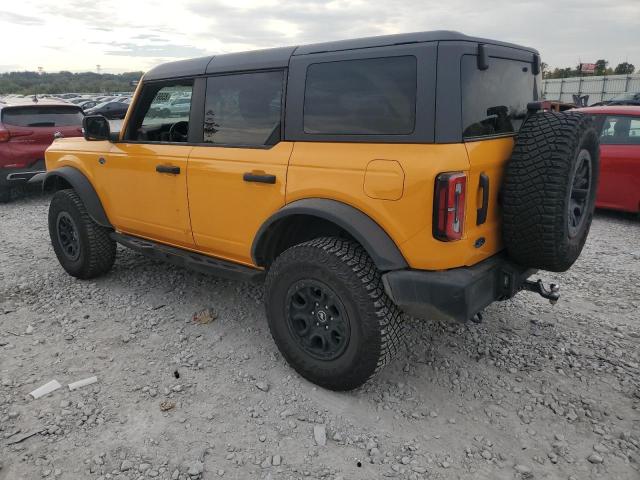 1FMEE5DP6NLB68321 - 2022 FORD BRONCO BASE YELLOW photo 2