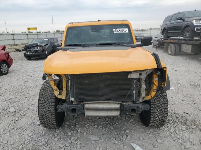 1FMEE5DP6NLB68321 - 2022 FORD BRONCO BASE YELLOW photo 5