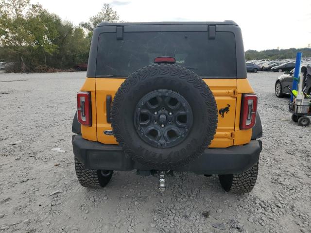 1FMEE5DP6NLB68321 - 2022 FORD BRONCO BASE YELLOW photo 6