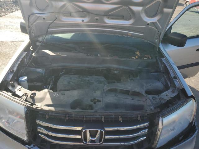5FNYF4H29EB014003 - 2014 HONDA PILOT LX 银色 照片 12