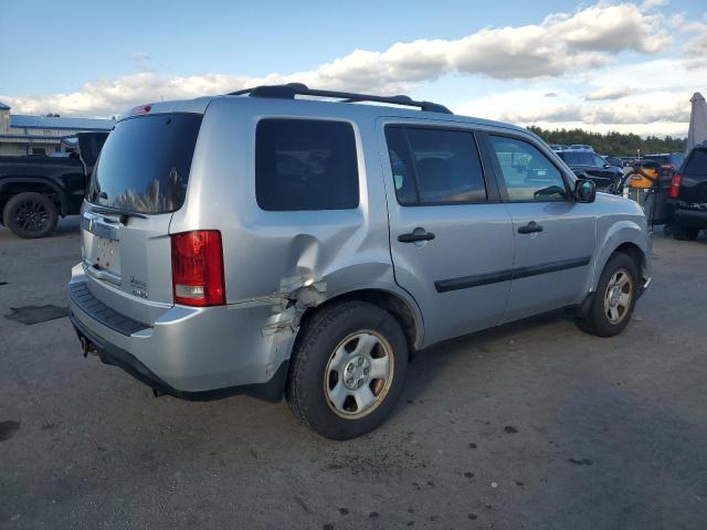 5FNYF4H29EB014003 - 2014 HONDA PILOT LX 银色 照片 3